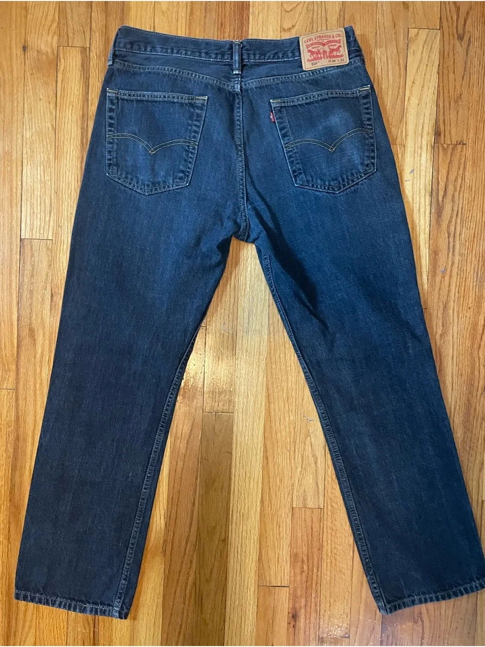 Levi’s 541 Dark Wash Blue Denim Jeans Men’s 36x32 Athletic Taper